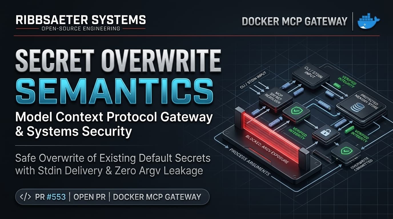 Docker MCP Gateway: Secret Overwrite Semantics