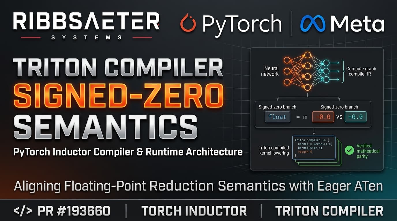 PyTorch: Signed-Zero Reduction Parity