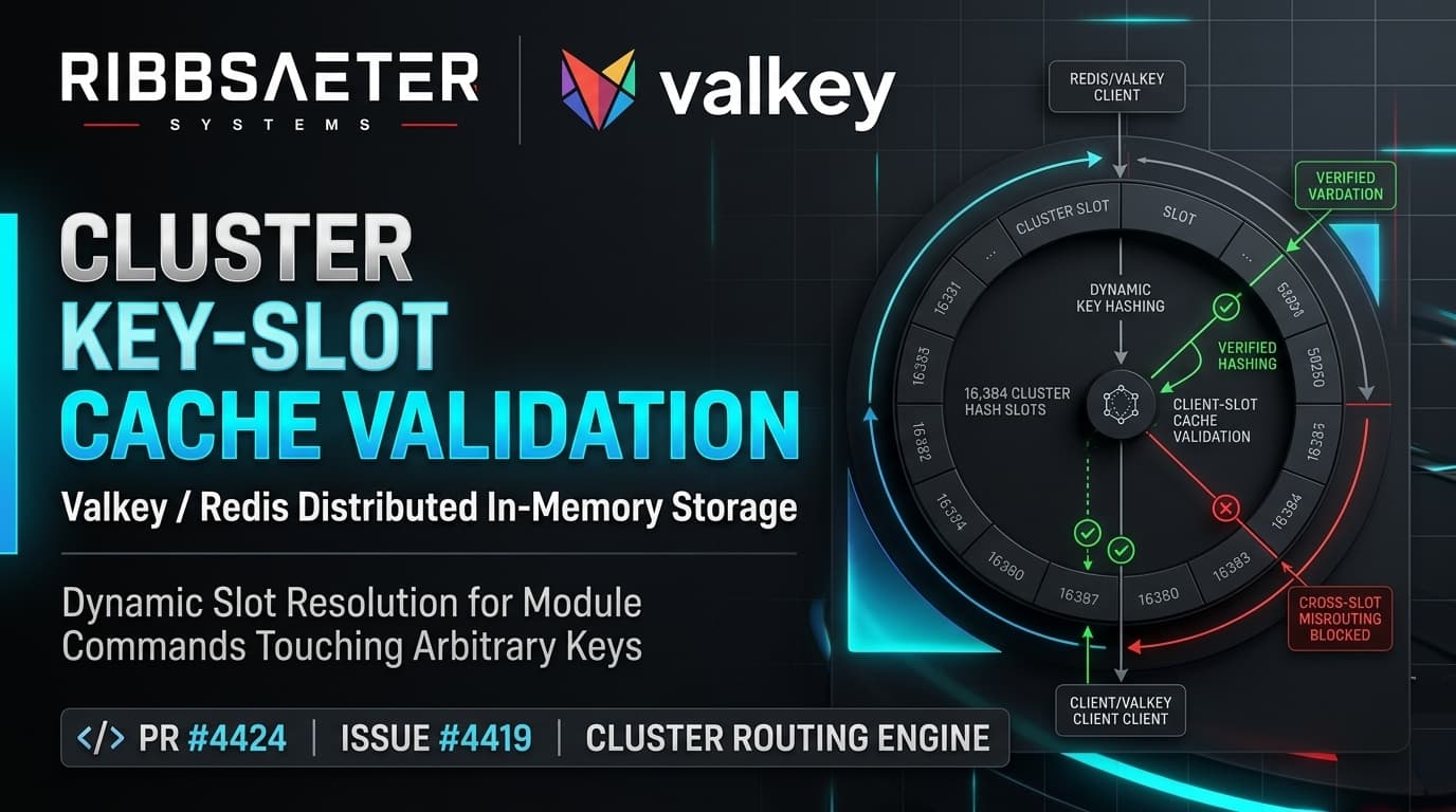 Valkey / Redis: Cluster Key-Slot Cache Validation